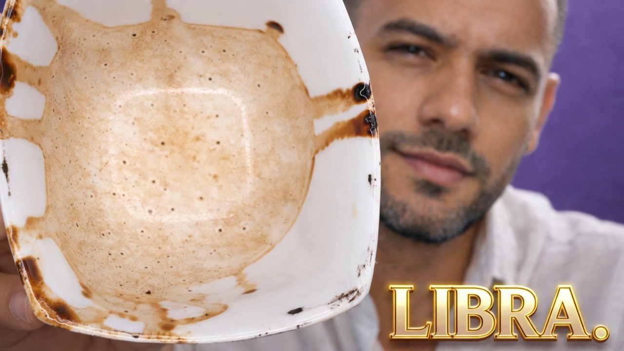 ⚖️LIBRA UN MENSAJE OCULTO PARA TI  AHORA👑 lectura del cafe - lectura de la taza