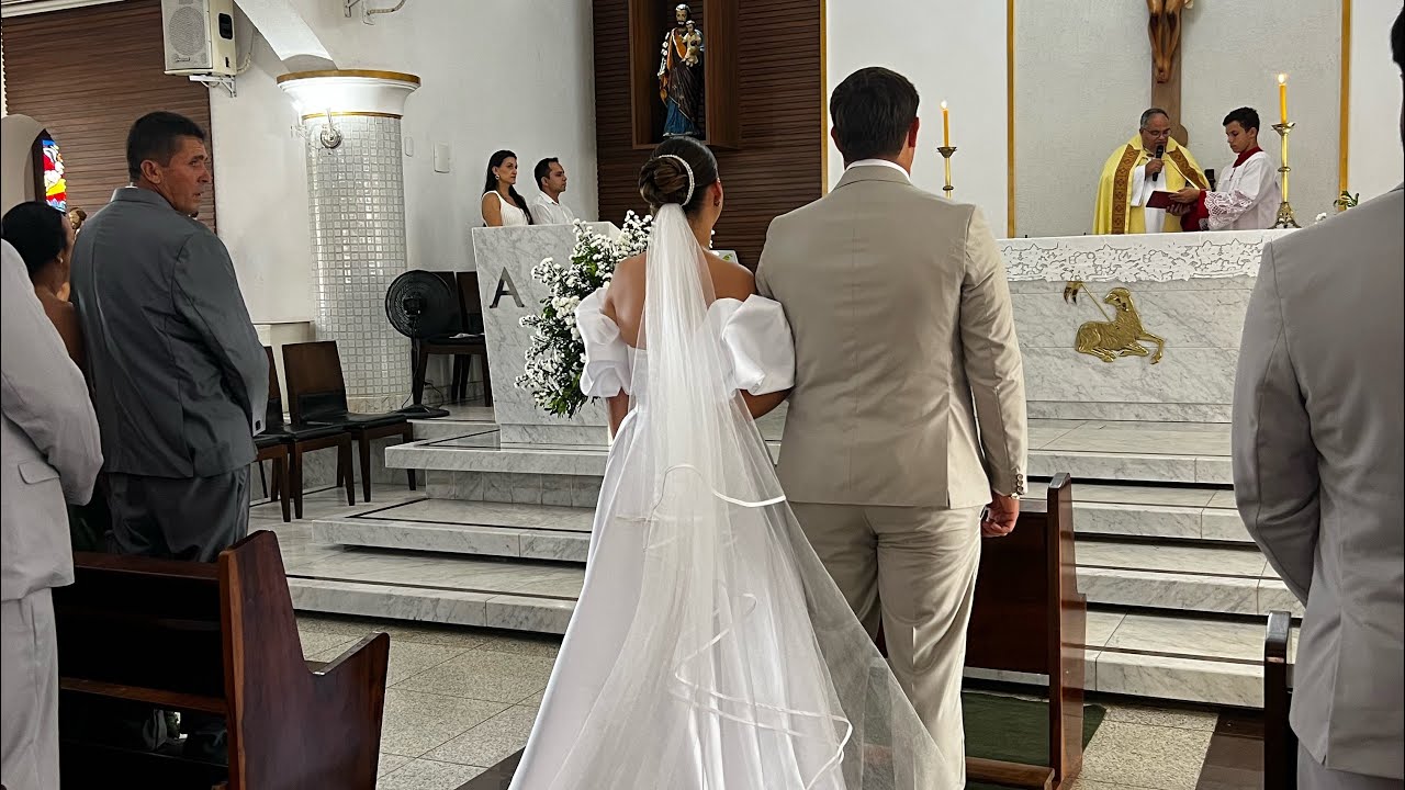 Vlog casamento Maisa e Pedro pt 2 (igreja e chá revelação)