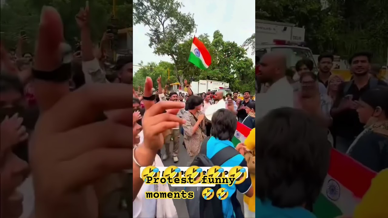so high#students protest funny moments#sidu Moose wala#jantar mantar#mati time
