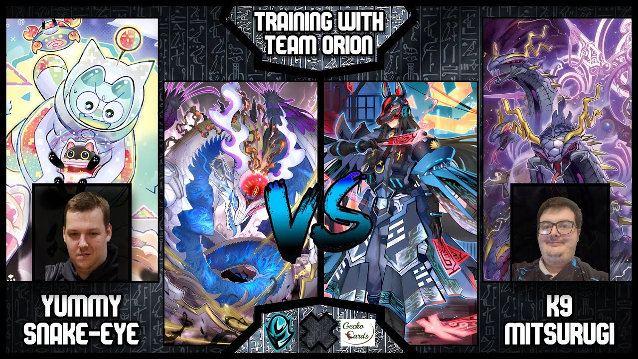 YUMMY SNAKE-EYE vs K9 MITSURUGI: Training with Team Orion