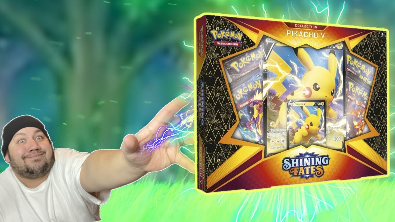 It’s Shocking! The Shining Fates Pikachu V Box