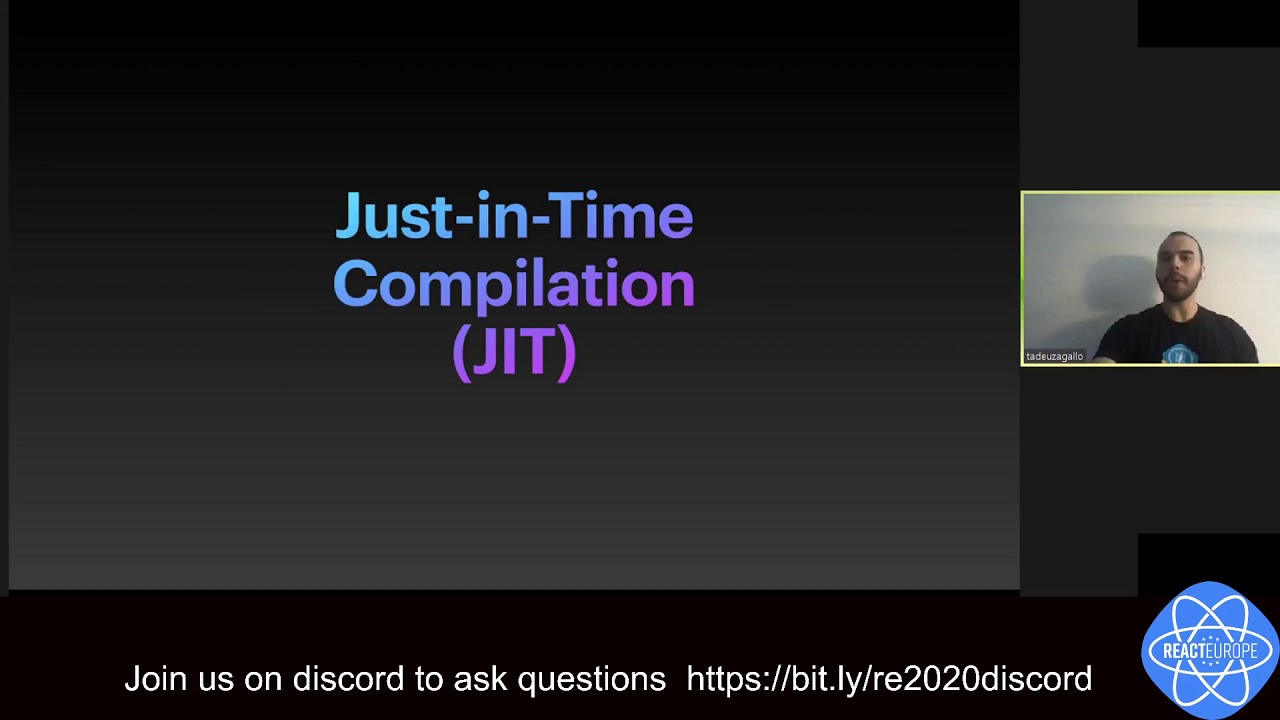 JavaScript ∩ WebAssembly - Tadeu Zagallo aka @tadeuzagallo at @ReacteuropeOrgConf 2020