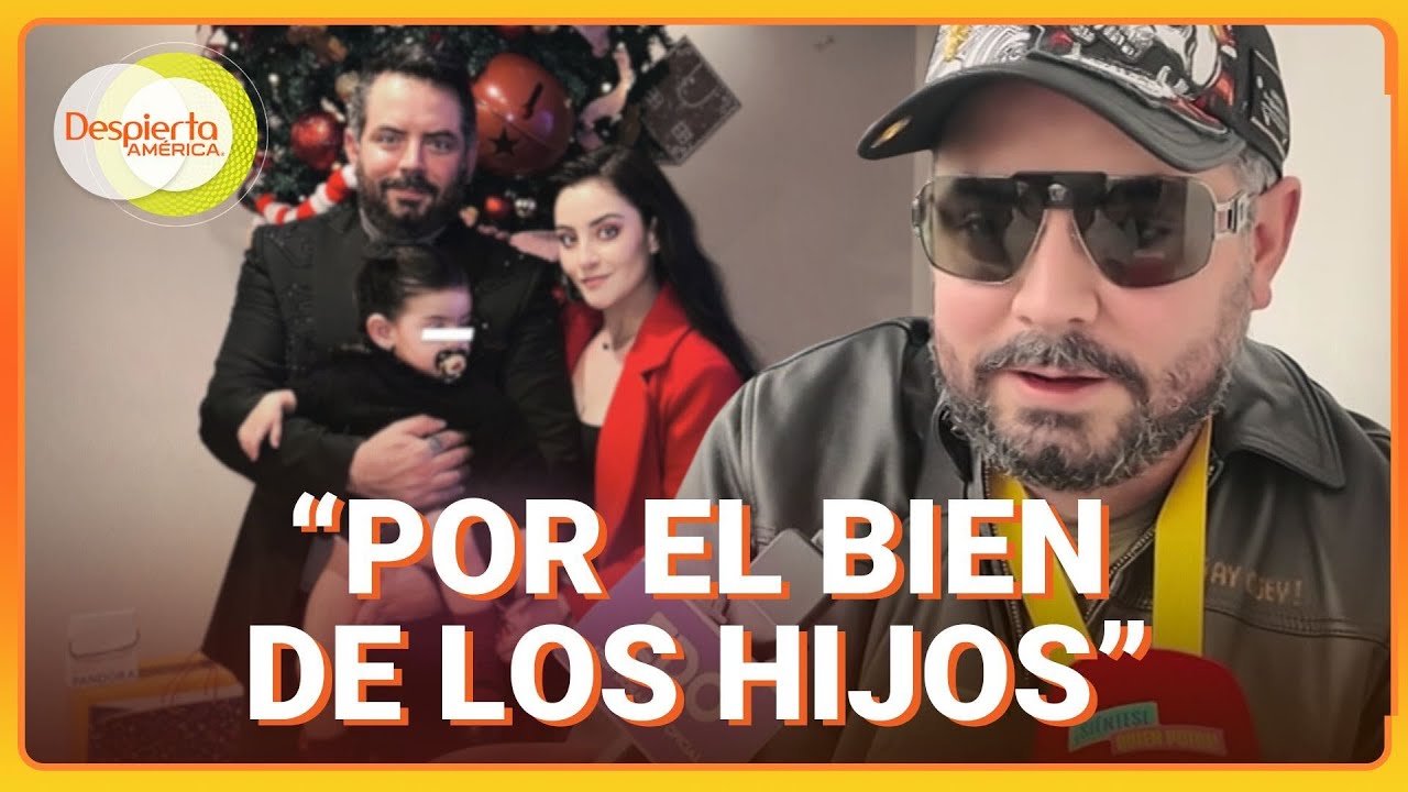 José Eduardo Derbez revela el acuerdo con su esposa si llegan a separarse como sus padres | DA