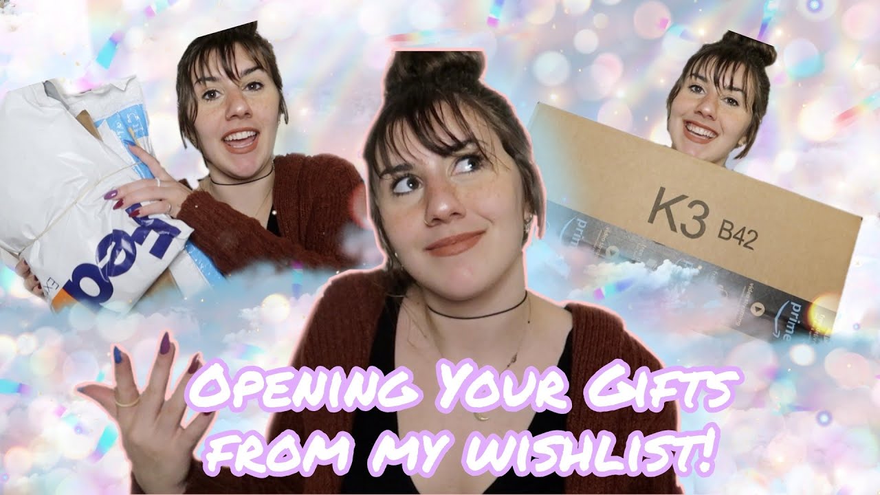 YOU GUYS SENT ME SO MUCH STUFF!! | Opening Amazon Wishlist Gifts Pt.1
