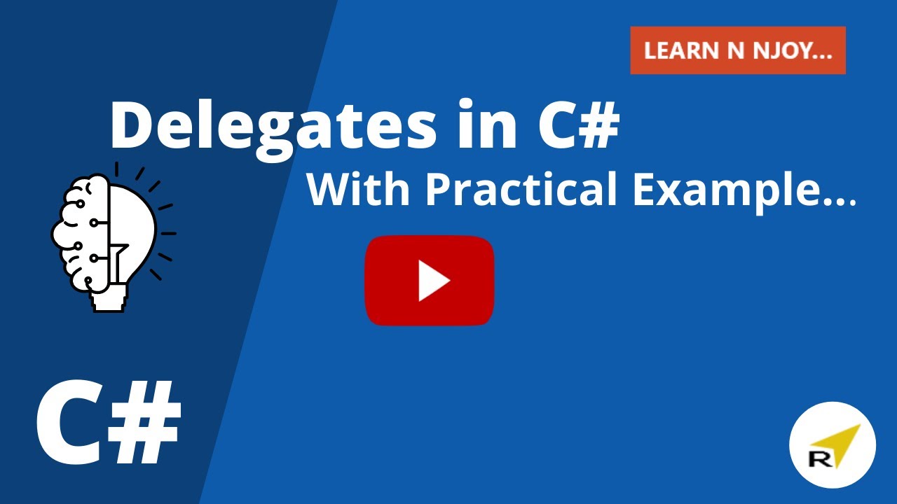 Delegates in C# with a Real-Time Example, How to Define & Implement it in a Program? | Learn N Njoy.