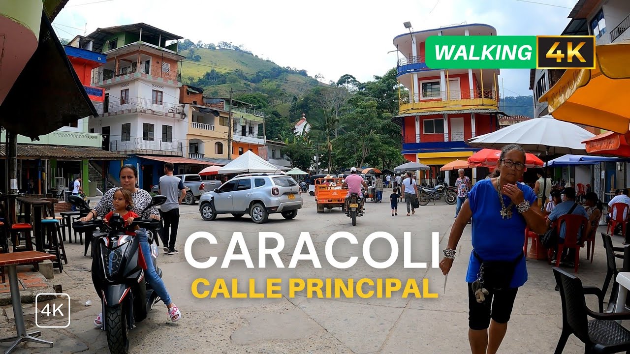 4K Caracoli Calle principal Recorrido pov 🇨🇴 Sin Destino