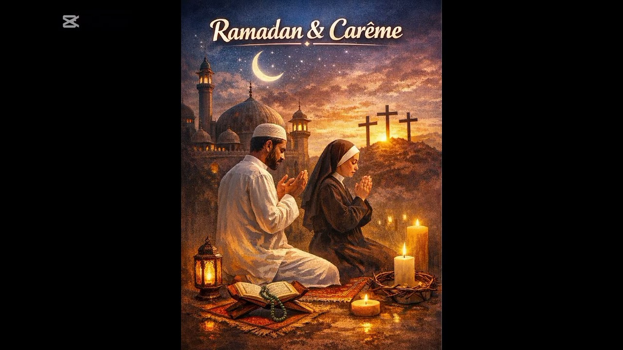 🌙✝️ Ramadan & Carême : Un seul message de Foi, de Paix et de Respect