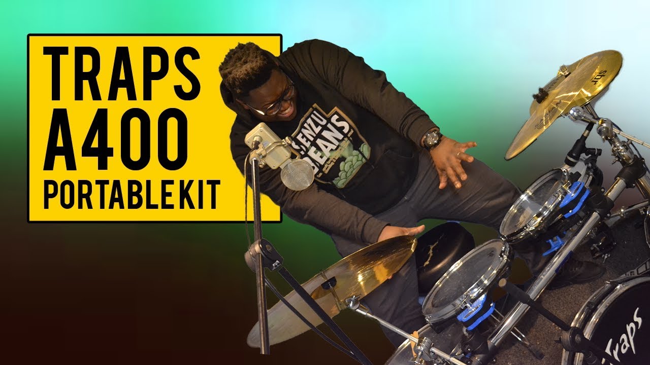 Traps A400 NC Acoustic Drum Kit Demo in Kwesi's Corner