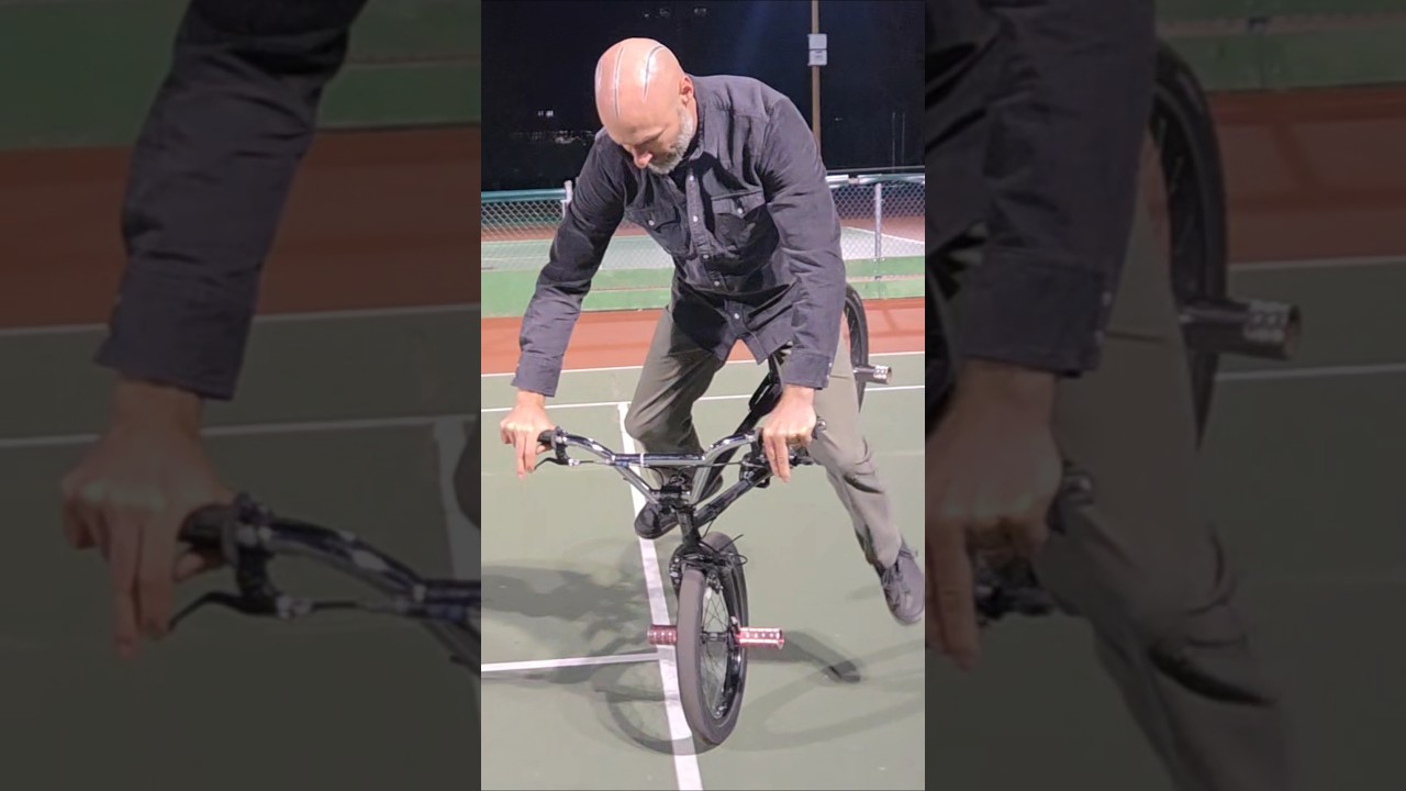 No footed Nose wheelie sesh #bmx #freestyle #justinrasch #ashland #stuntpuppetpictures