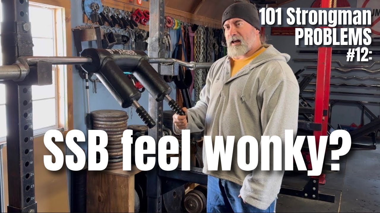 Safety Squats feel off? You might be backwards - 101 Strongman Problems 