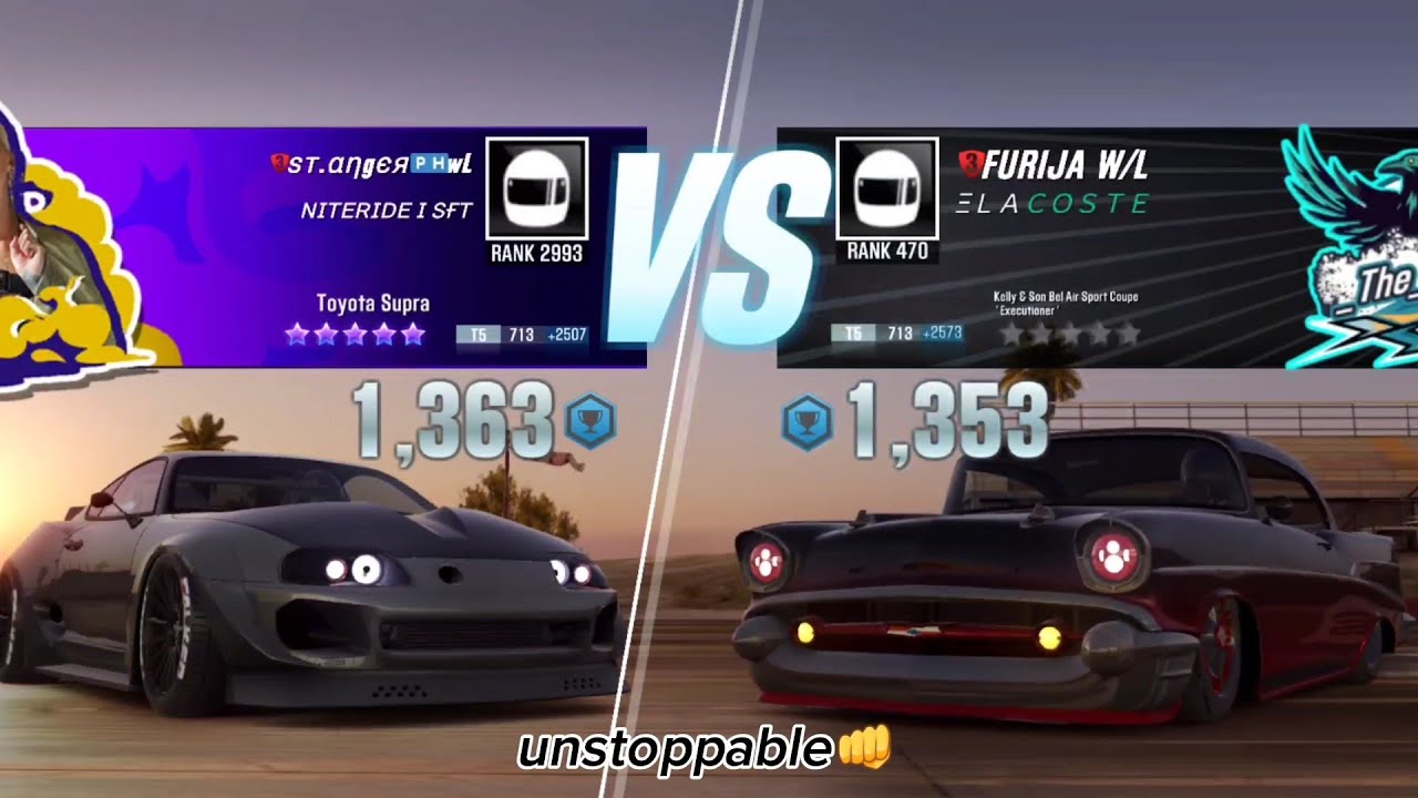 [CSR2] WEST VIRGINIA Showdown races using A TRAIN"unstoppable". A quick top15 run🤩