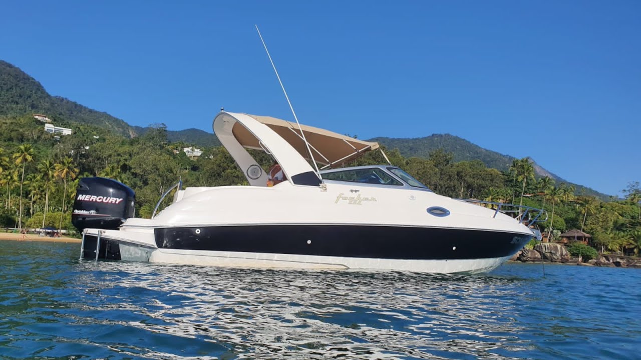 Lancha Focker 255 test drive e review completo!