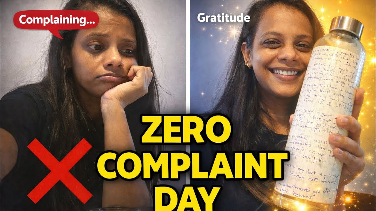 I Tried a “No Complaint Day” | Manifestation in Real Life