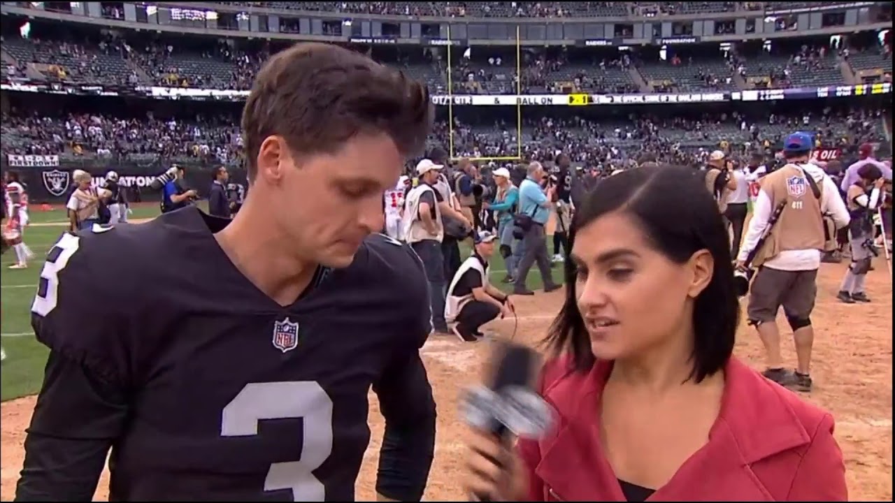 Matt McCrane Post-Game Interview (Raiders/Jets)
