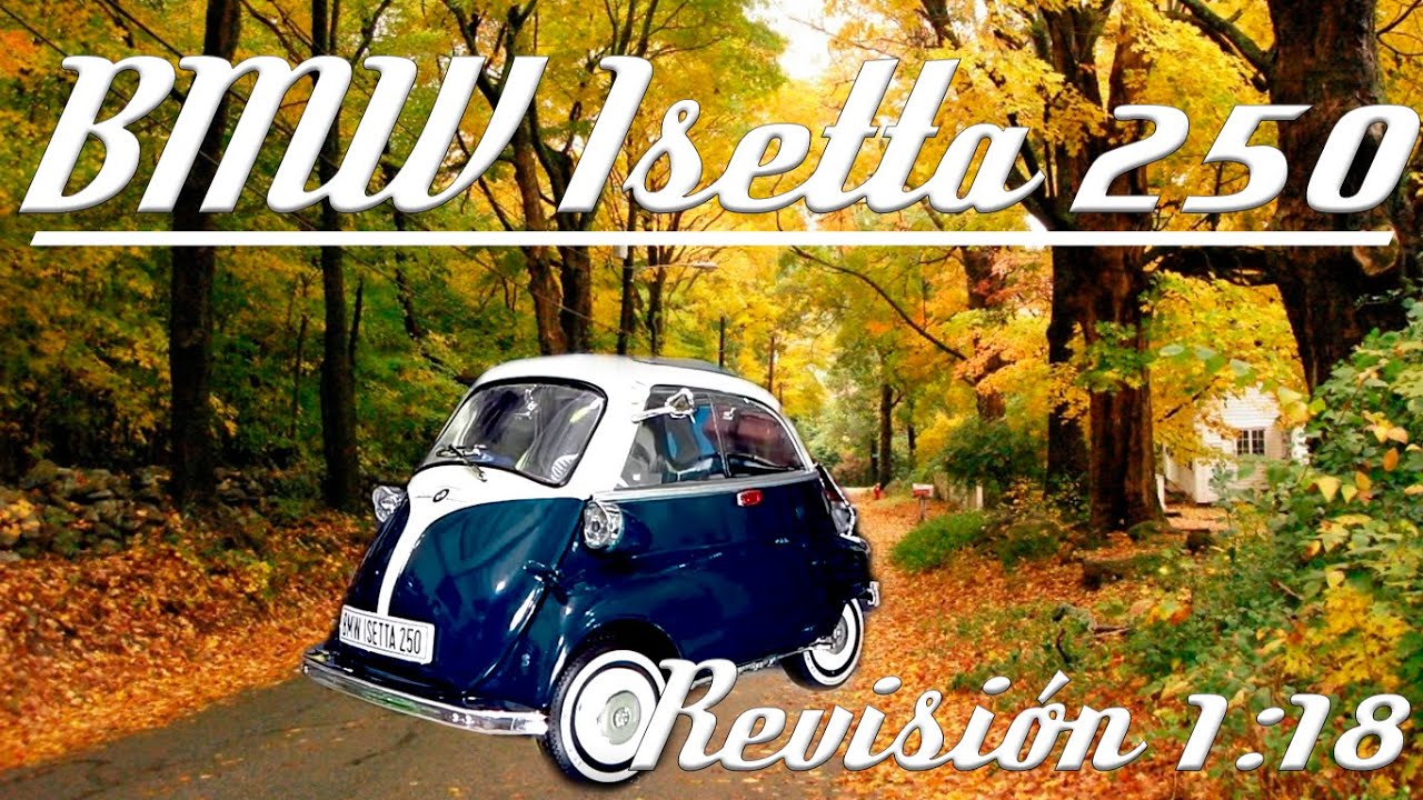 Revisión 1:18 / BMW Isetta 250, de Revell.