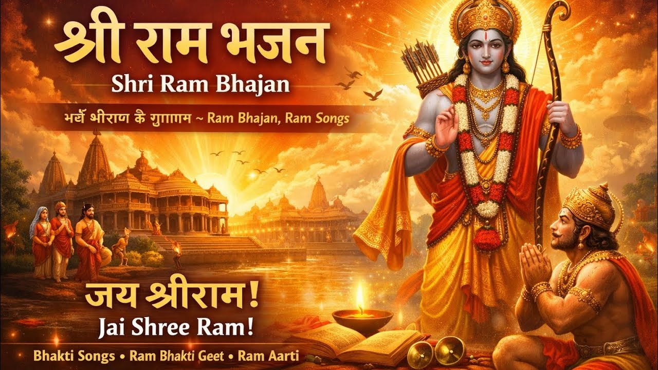 श्री राम भजन 🙏 | Jai Shree Ram | Ram Bhajan 2026 | राम नाम की महिमा | Bhakti Song #ram #bhajan#viral