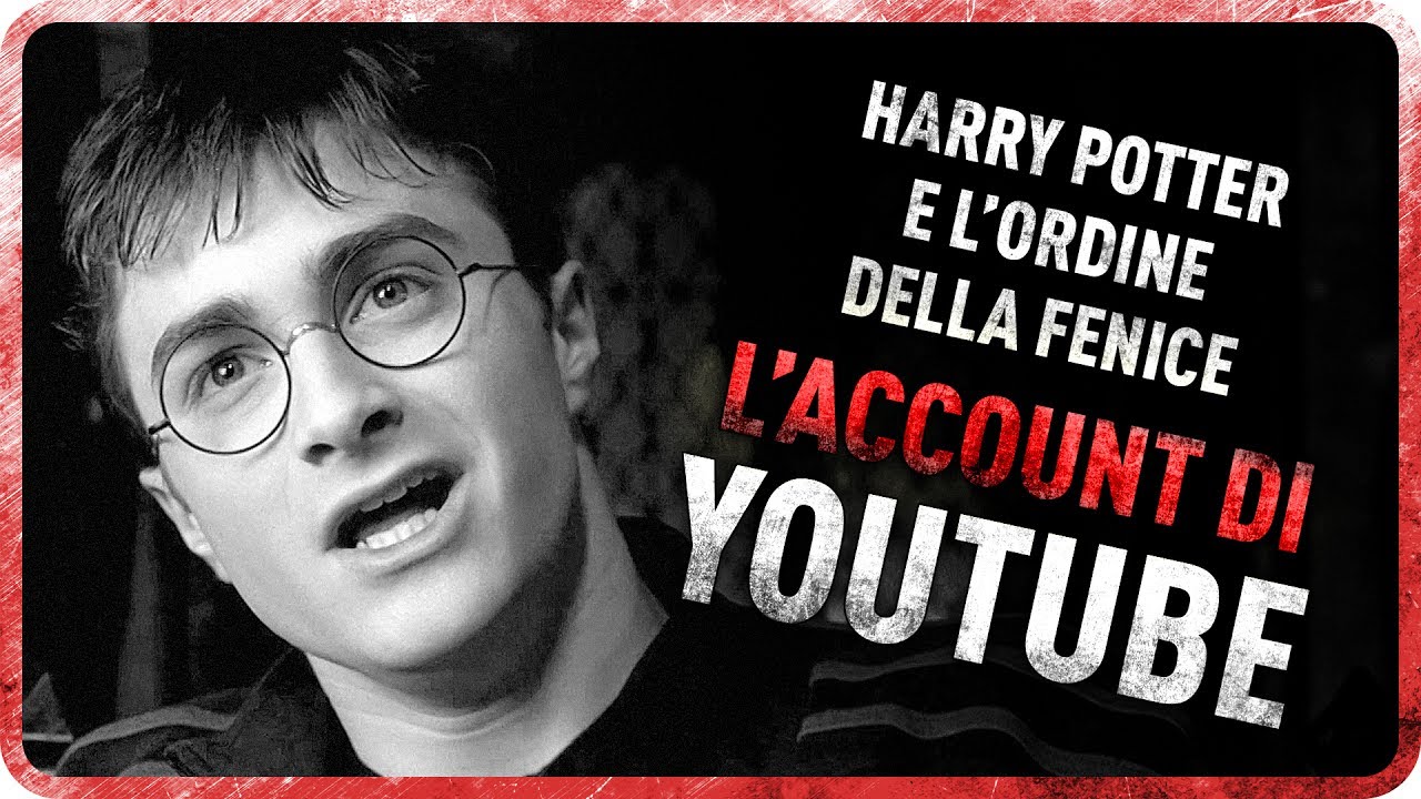 HARRY POTTER - L'ACCOUNT DI YOUTUBE