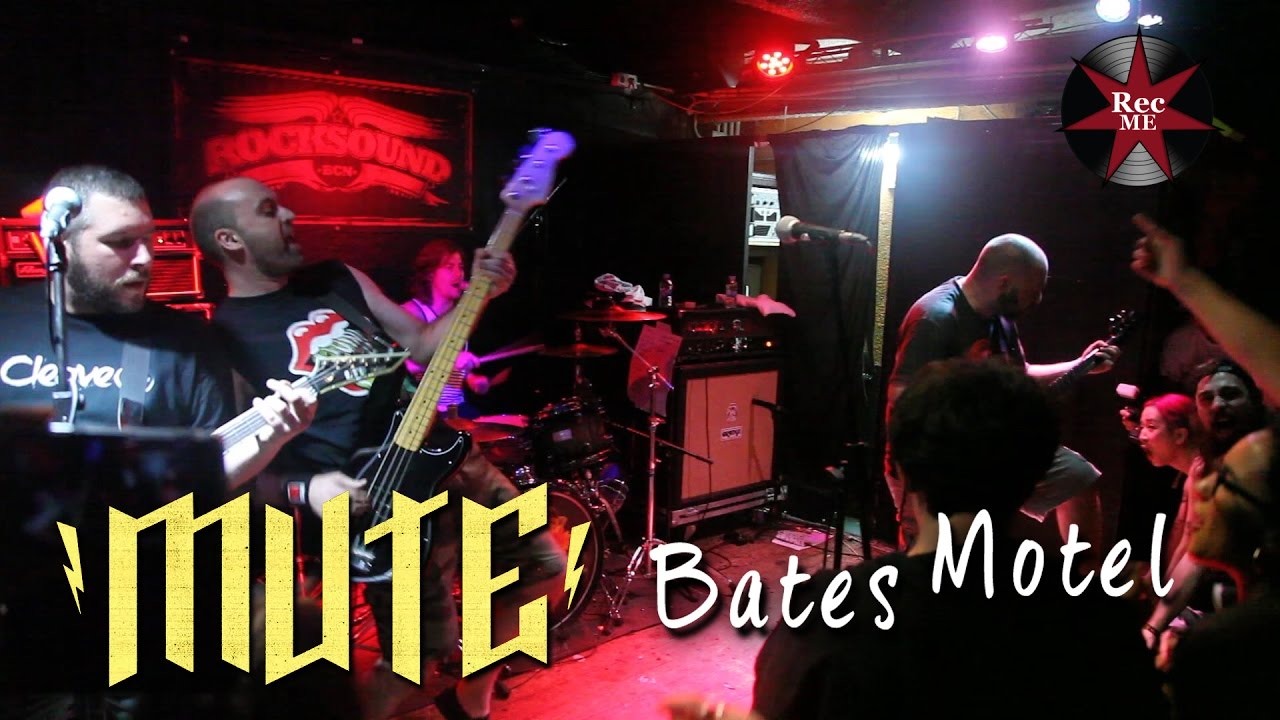 Mute “Bates Motel” @ Rocksound (25/10/2016) Barcelona
