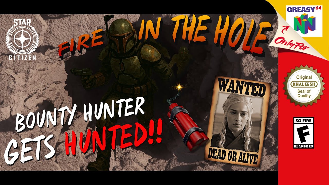 Star Citizen's Most BRUTAL Cave Trap: Hunting the Bounty Hunter!!