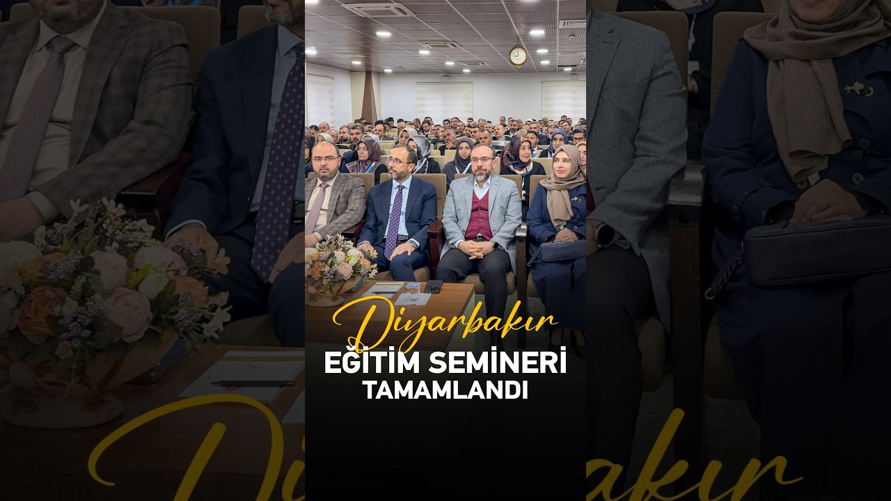 Kafile Görevlileri Eğitim Seminerimizin 8’incisi Diyarbakır’da tamamlandı.