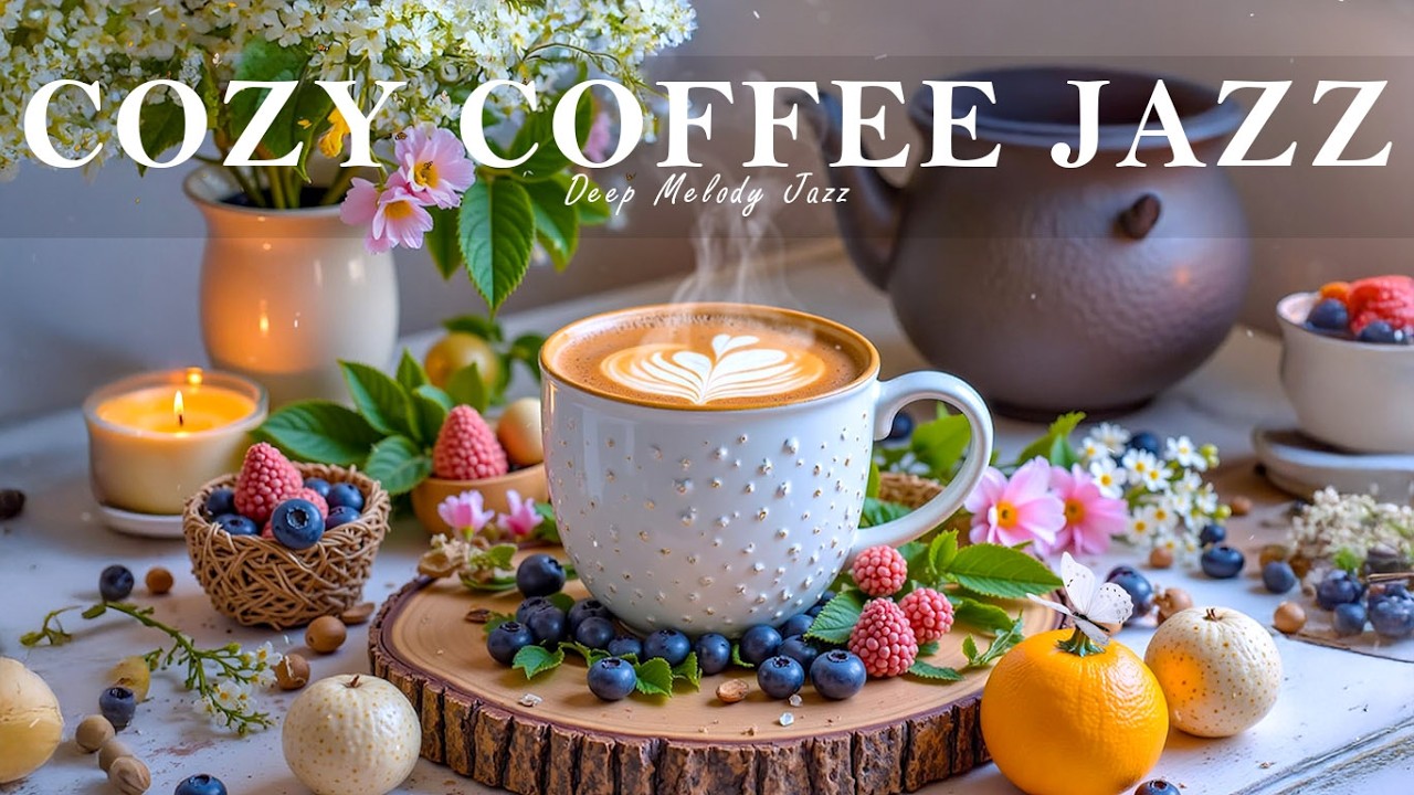 Уютный кафе-джаз ☕ мягкое пиано и сладкая инструментальная босса-нова для релакса, работы и учёбы