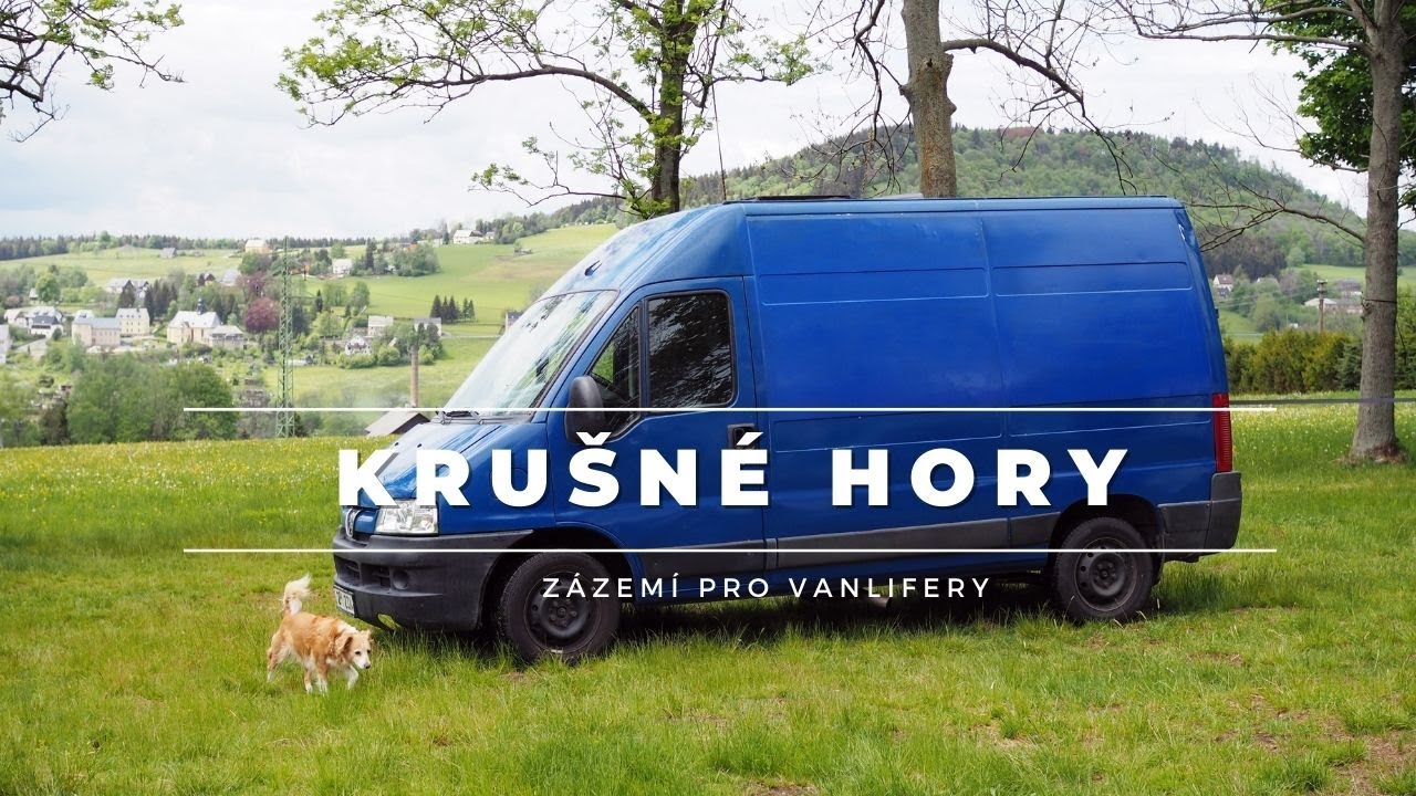 VANLIFE V ČESKU | Krušné Hory, zatopený lom