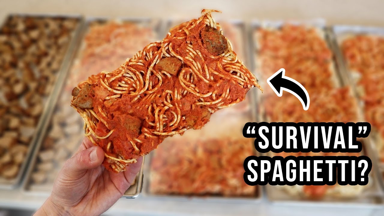 Amazing Freeze Dried Spaghetti w/ 3 Ingredients | Harvest Right Freeze Dryer Recipes For Backup Food