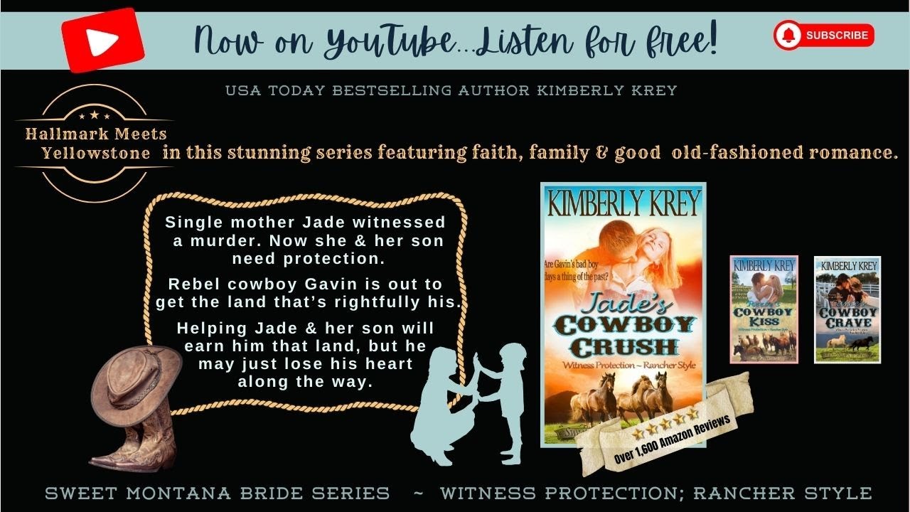 Jade's Cowboy Crush ~ Witness Protection, Rancher Style ( Sweet Montana Bride Book 2) Audiobook
