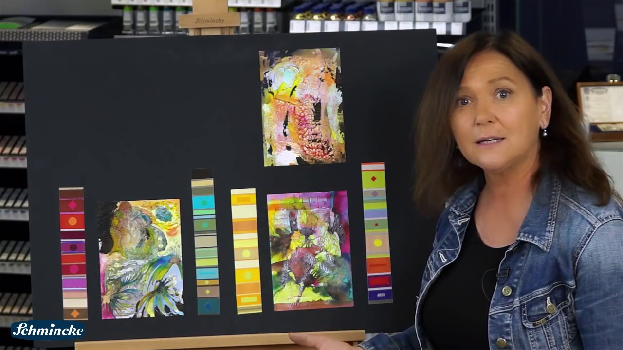 Schmincke Tutorial: Farben im Bild harmonisch kombiniert