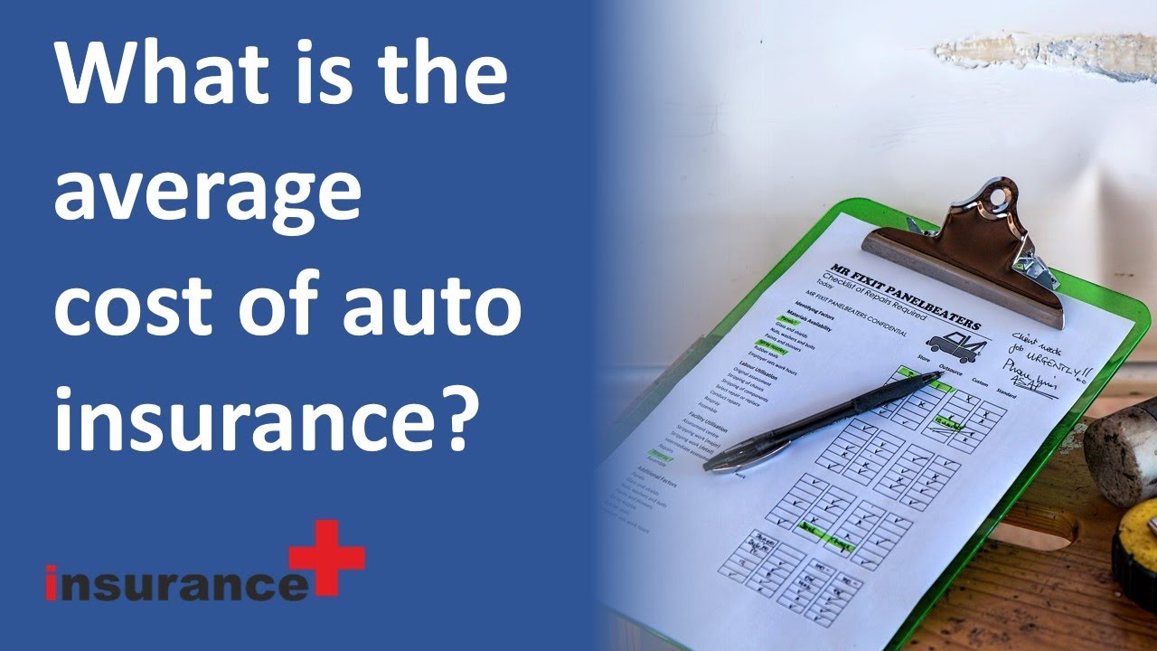 What is the average cost of auto insurance?