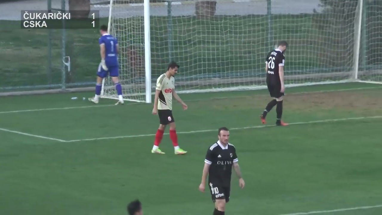 CUKARICKI - CSKA 1948  1:2  2. POLUVREME