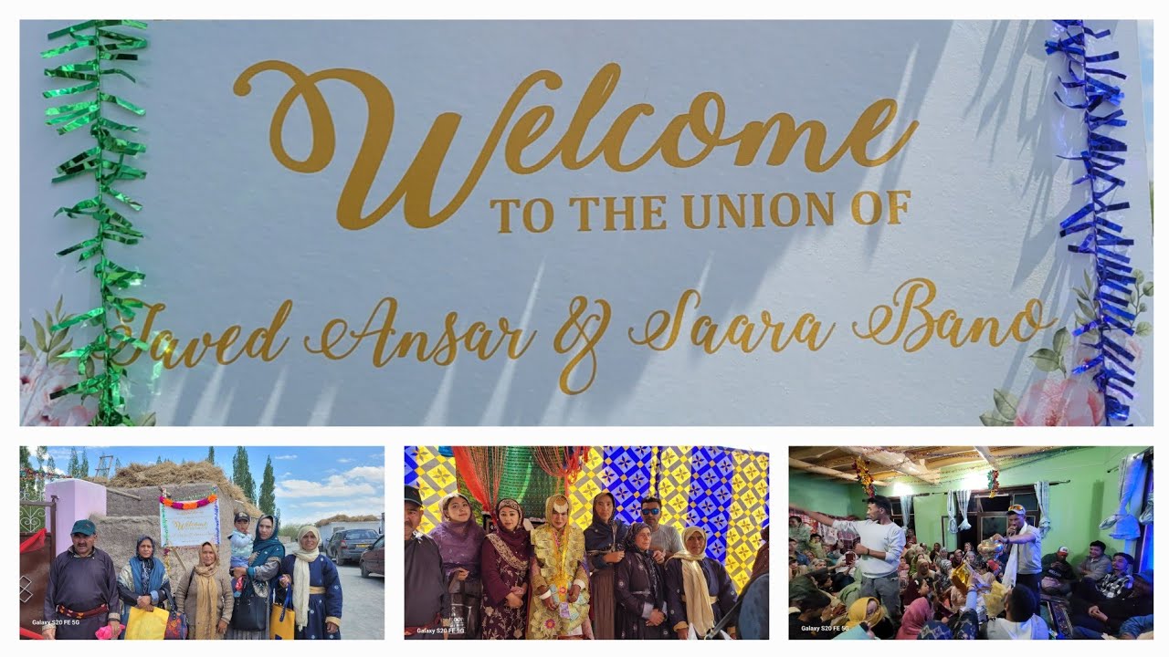 Muslim wedding in leh ladakh/#khyoktong ladakh