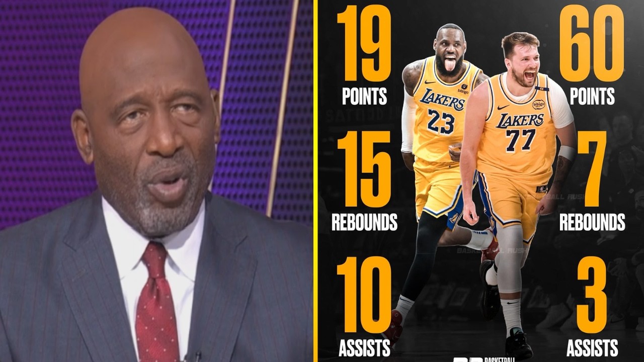 “Luka is the real MVP!” — James Worthy impressed Dončić drops 60 Pts, lead Lakers def. Heat 130-124