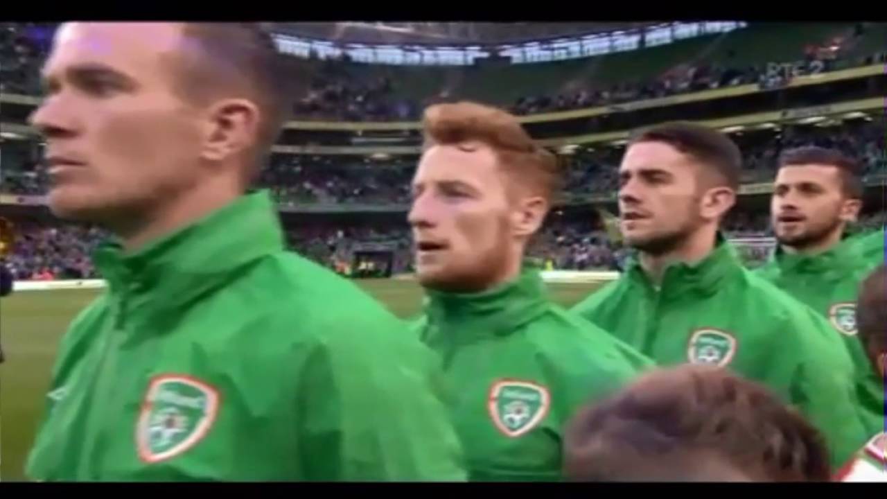[31.08.2016] Irish national anthem (Robbie Keane's last match)