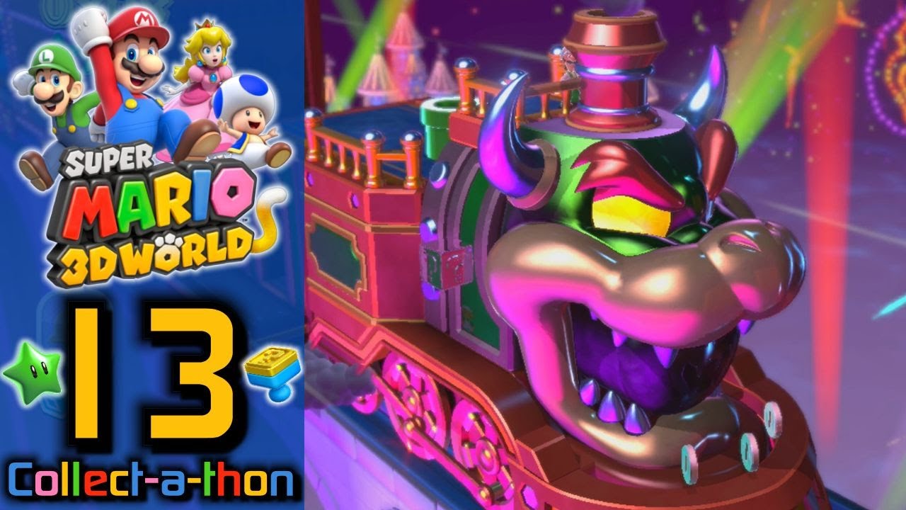 Super Mario 3D World - The Focus is Real (World 7 & 8 100%)