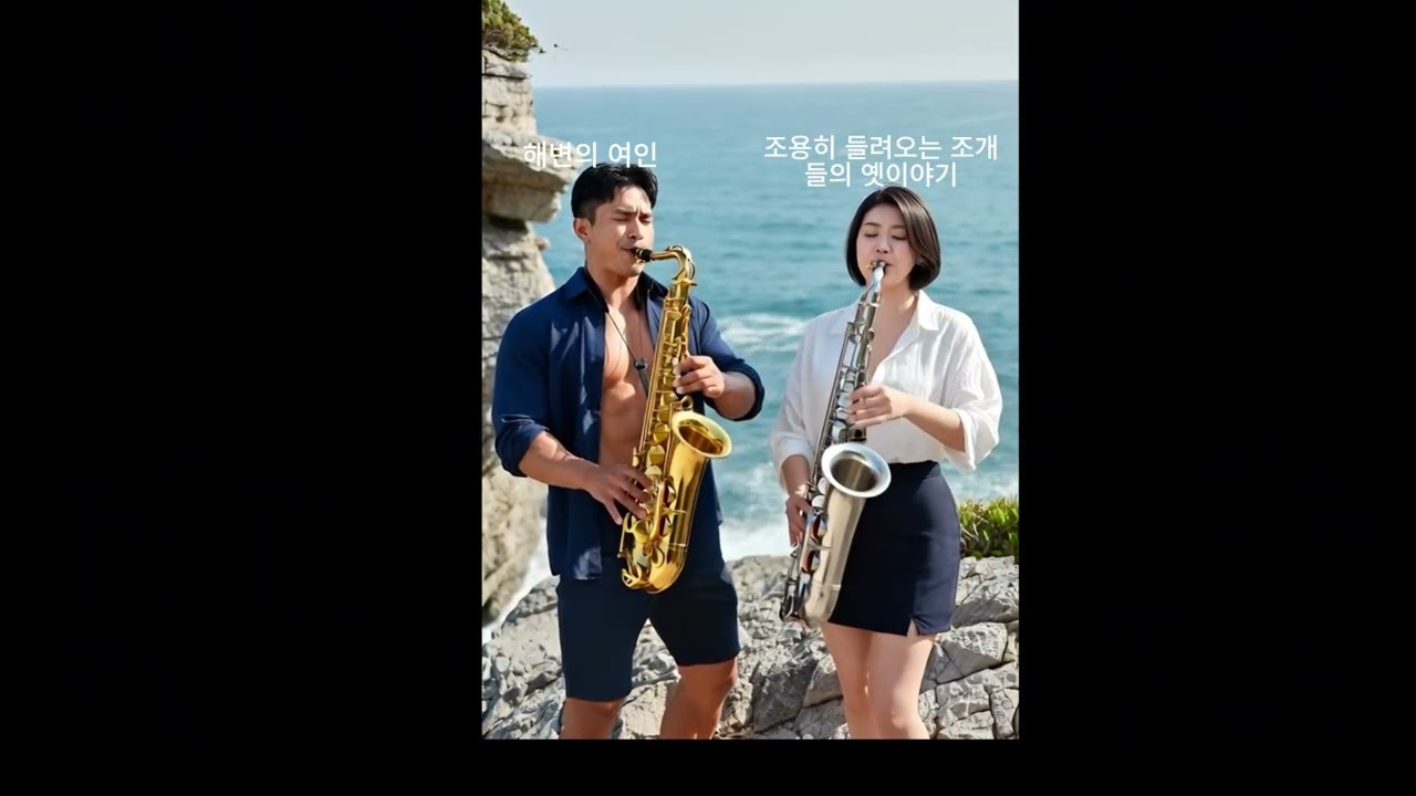 색소폰 해변의 여인#귀촌생활