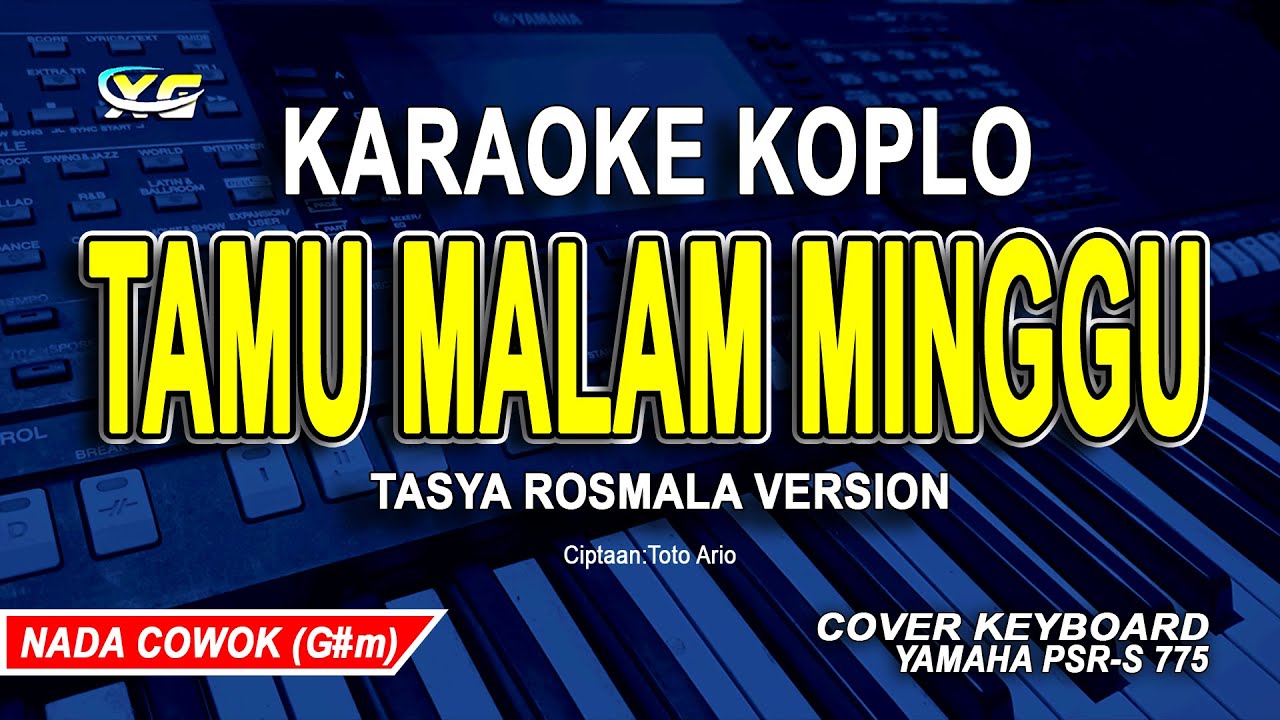 KARAOKE TAMU MALAM MINGGU NADA PRIA (VERSI TASYA ROSMALA ) || ENDANG TRISWATI