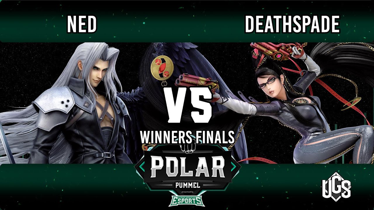 Polar Pummel  -  Winners Finals  -  Ned(Sephiroth) Vs. Deathspade(Bayonetta)