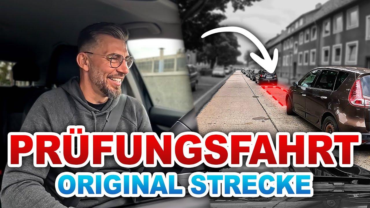 Originale Prüfungsfahrt Salzgitter l Richtig Einparken l Darauf achtet der Prüfer! l Fahrprüfung PKW