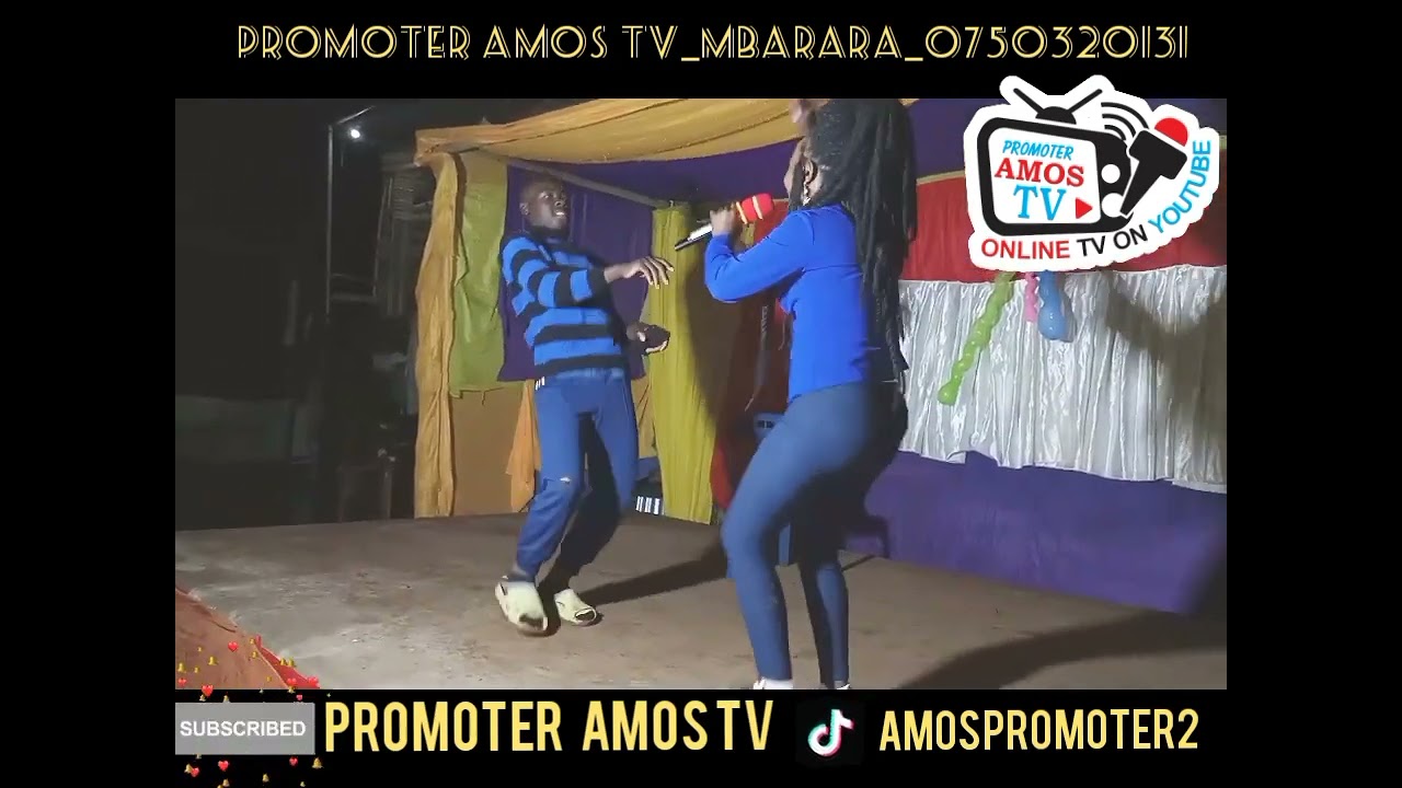 Lady Joan Nyamunyonyi Performance Live Rugaaga Gardenz O_&_A Promoter Amos Tv