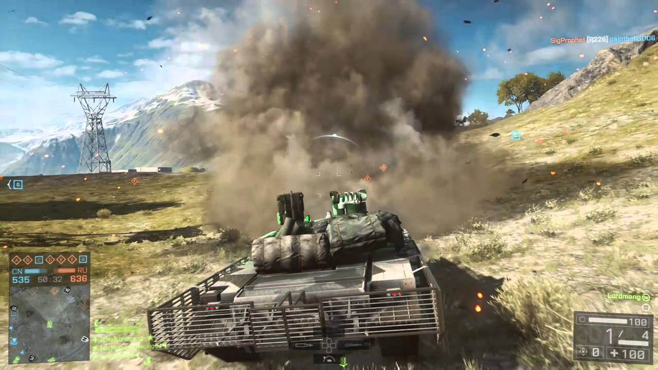 BF4 Vehicle Active Protection System
