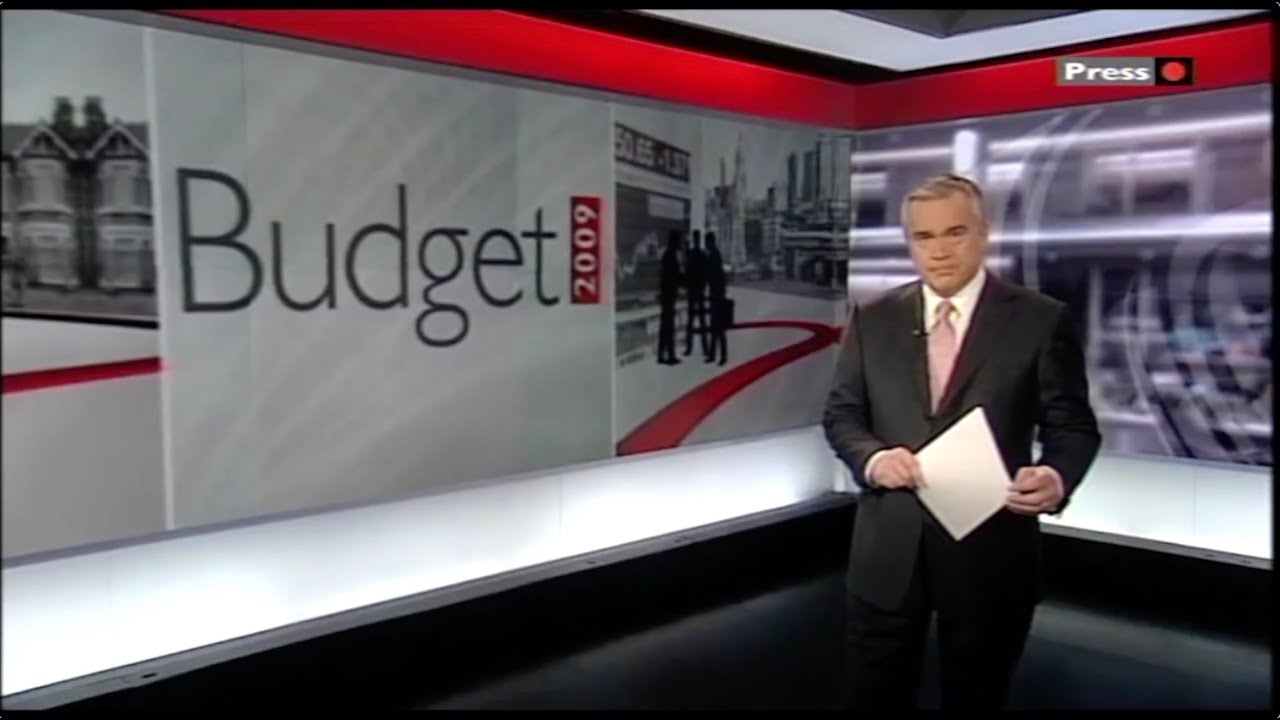 BBC Ten'o'clock News on 2009 Budget