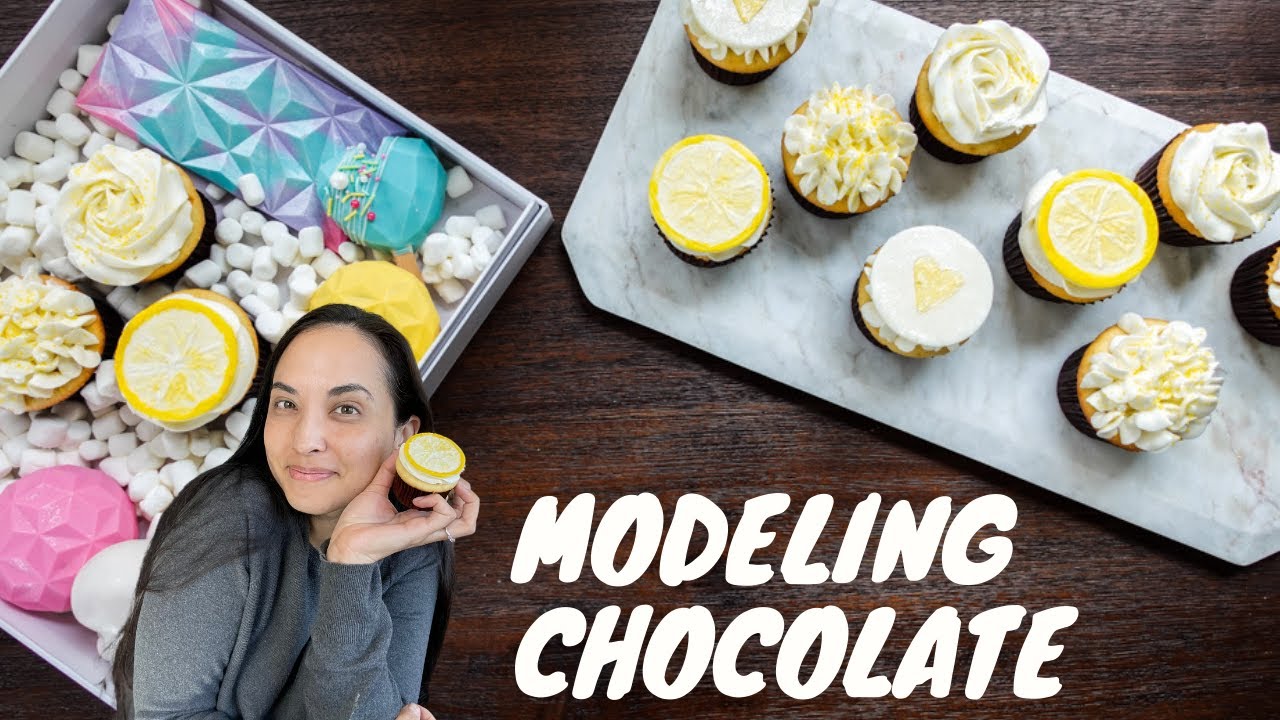 HOW TO MAKE MODELING CHOCOLATE | Lemon Cupcakes