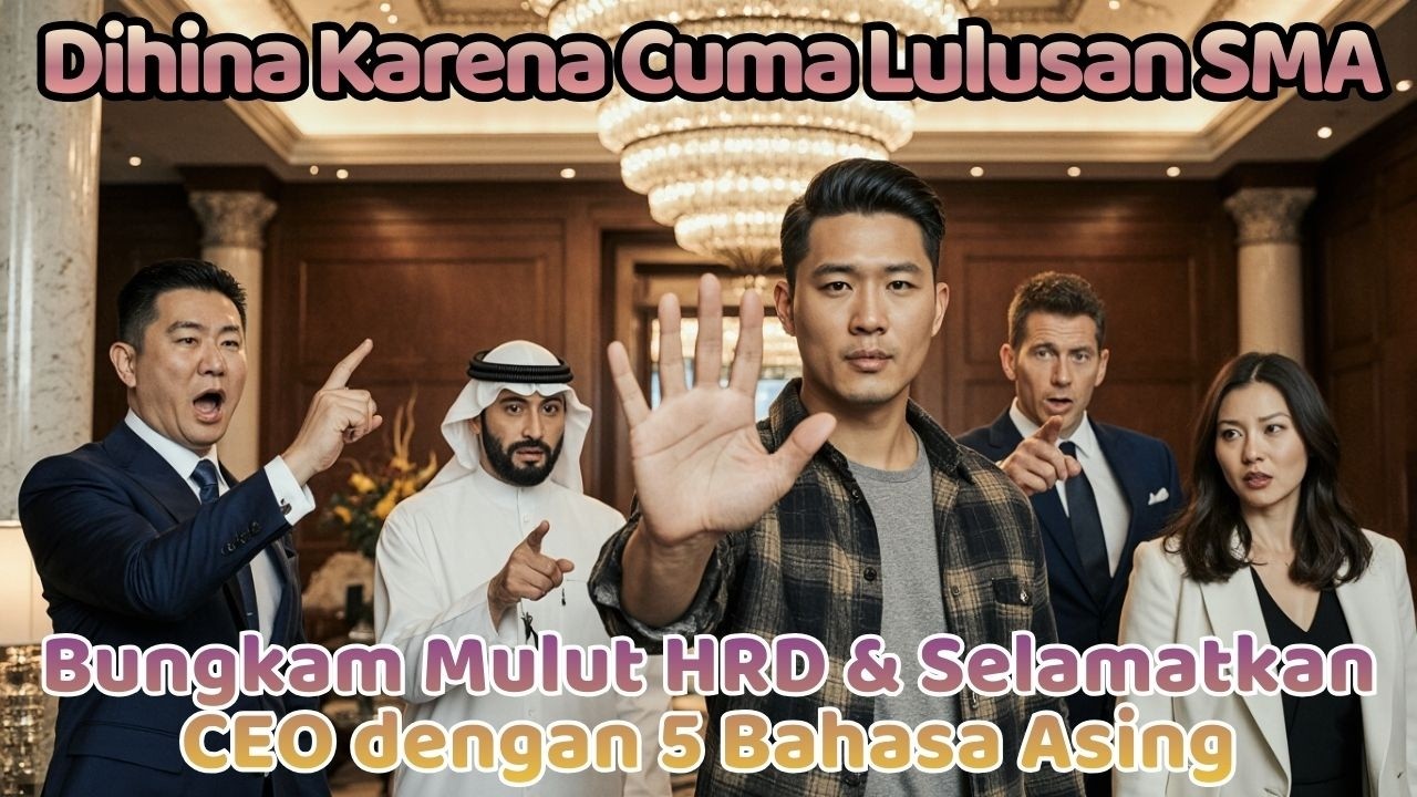 Dihina Lulusan SMA, Pria Ini Bungkam HRD & Selamatkan CEO Pakai 5 Bahasa Asing!