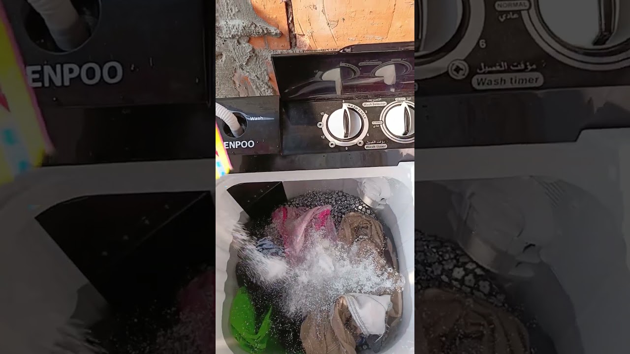 Mencuci baju dengan mesin cuci denpoo#quotes #viral#fyp#tiktok