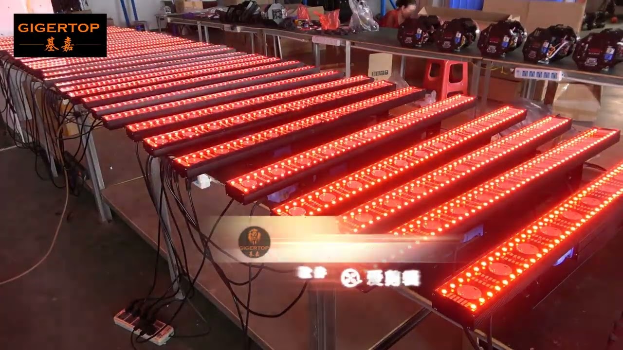 TIPTOP 12x3W Warm White with 5050 SMD RGB 3IN1 Pixel Led Wall Washer Light TP-WP1203