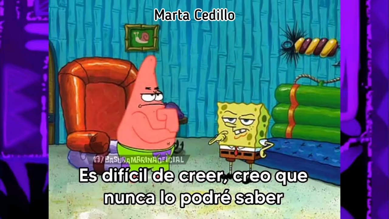 Persiana americana || Soda Stereo || Recreación con frames de Bob esponja