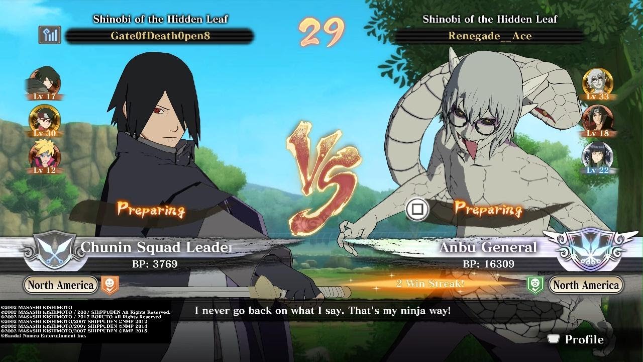 Tough Ranked Battles!  Naruto Storm Connections Ranked Battles