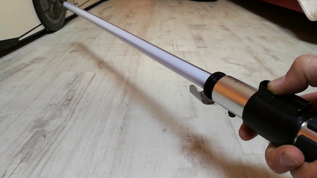 Sabre laser Yoda lame amovible neopixel, conversion hasbro black series [Yamblade Lightsaber]