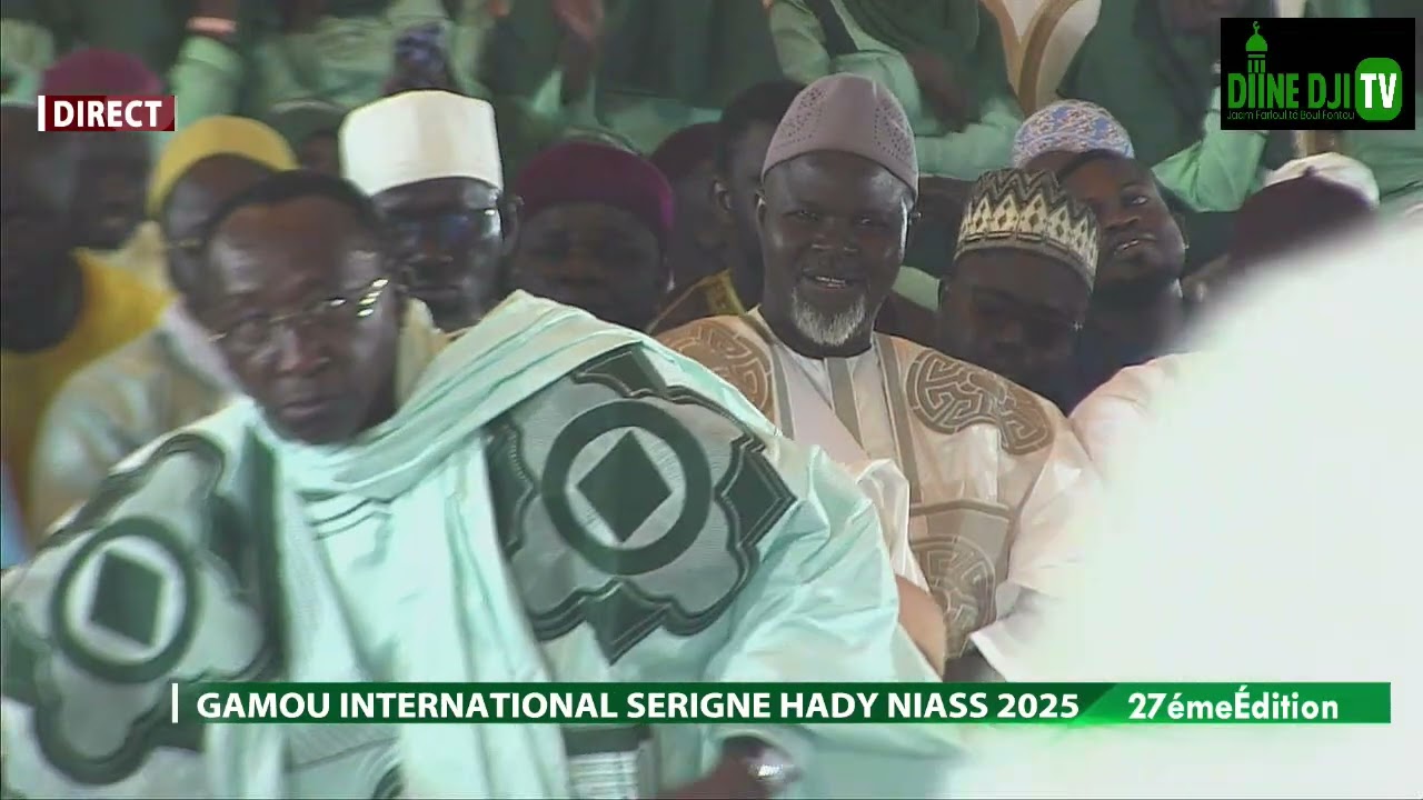 Gamou oustaz Hady Niass samedi 27 décembre 2025